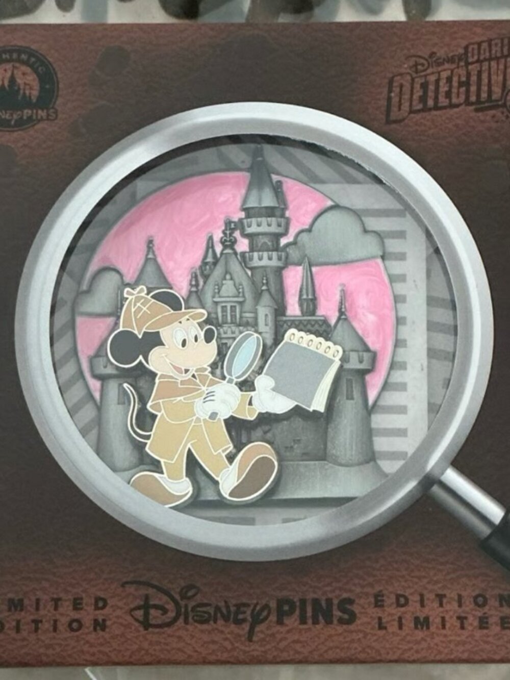 Disneyland Resort Mini Jumbo Disney Daring Detectives Series Mickey Mouse - Picture 2 of 4